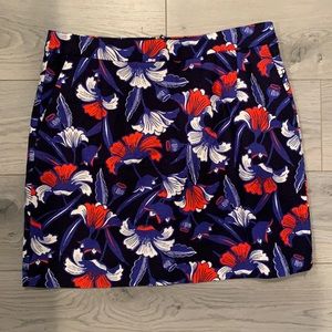 Jcrew floral skirt